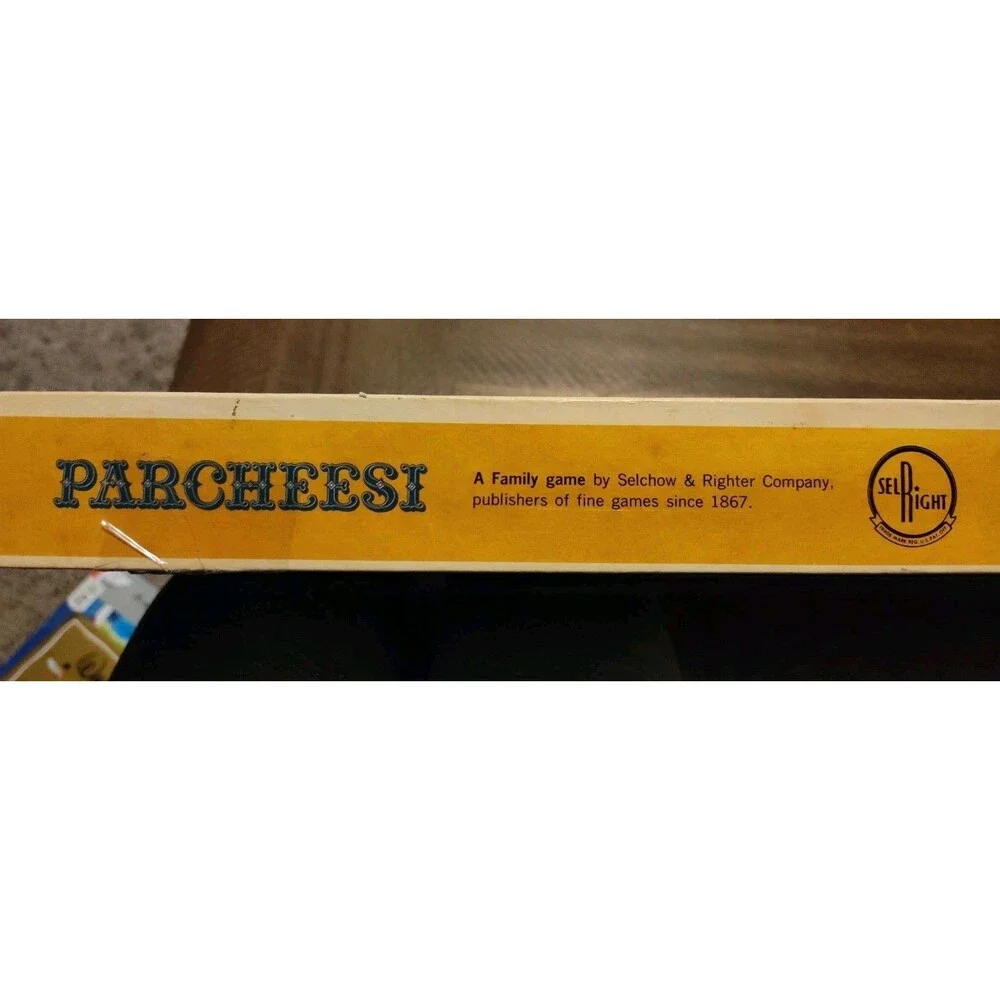 Selchow & Righter vintage parcheesi